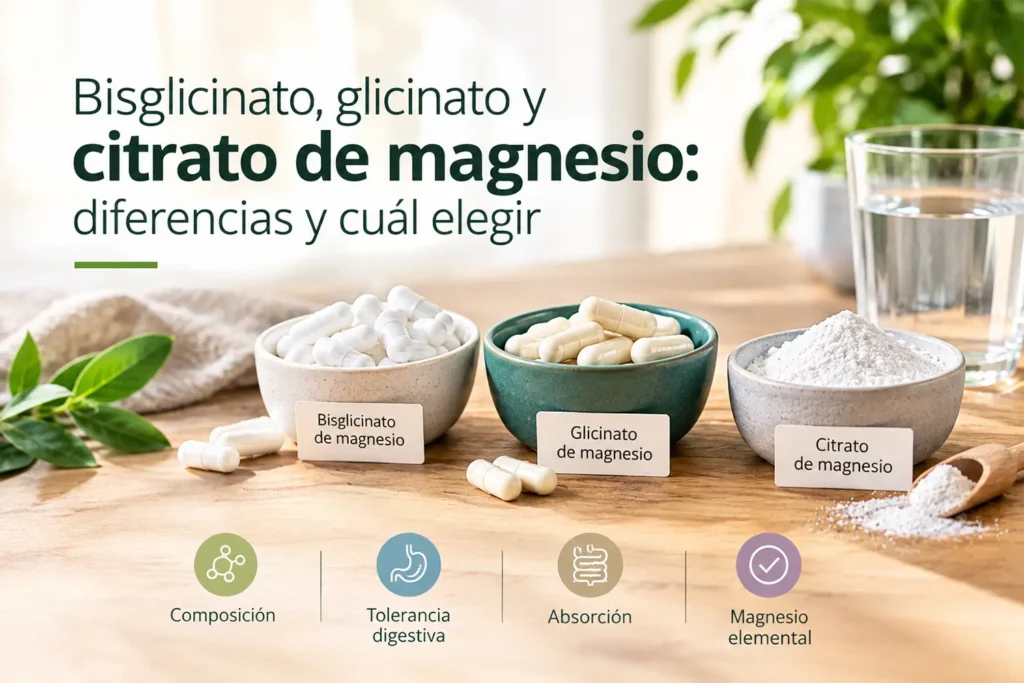 comparativa de formas de magnesio